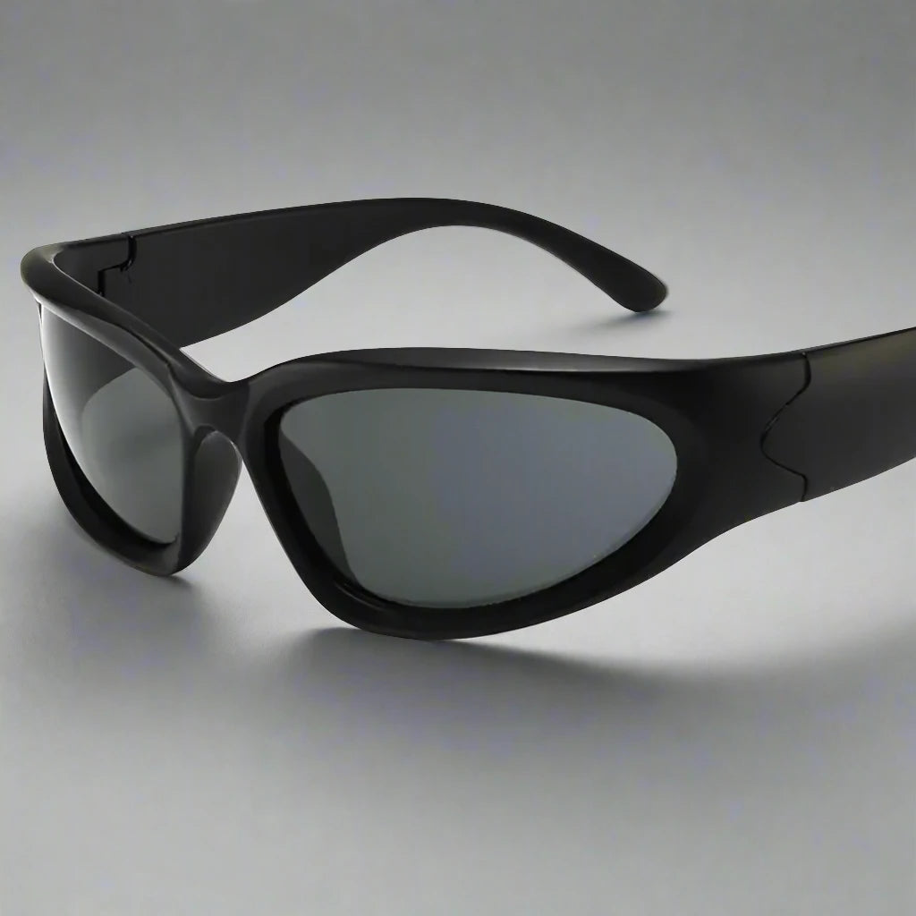 Black Ninja Style Sunglasses