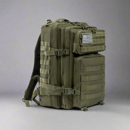 Green "Journey" Military Style Backpack