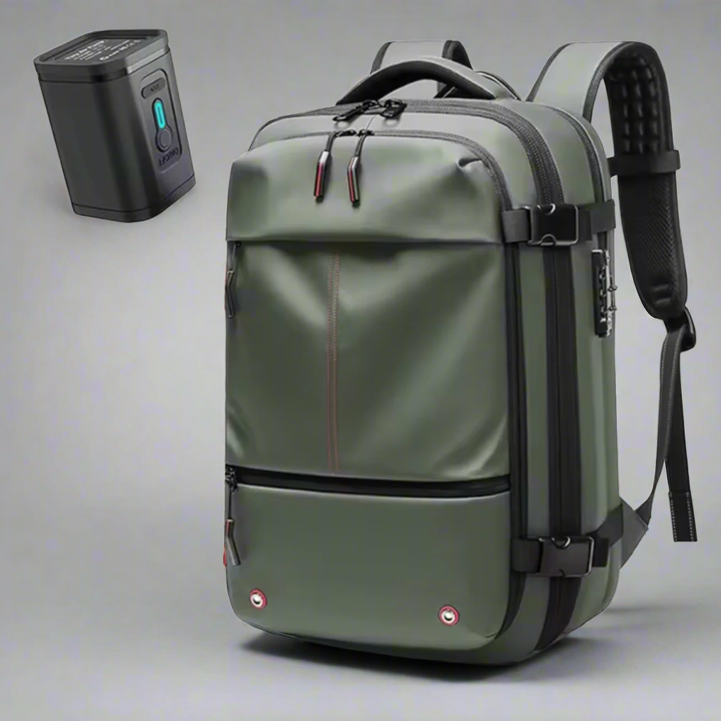 NinjaFlex Air Backpack + Pocket Suction Device (w/ Built-in Vacuum System)